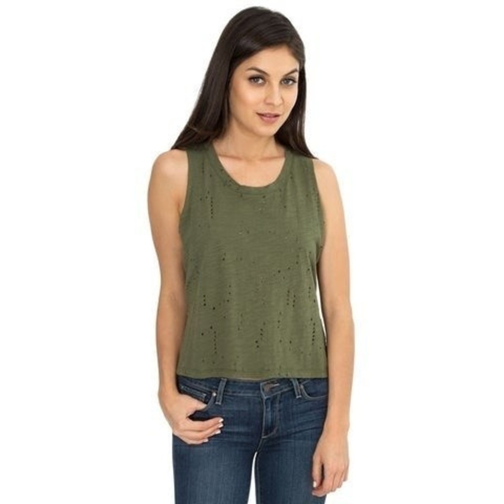 Bobi LA Deconstructed Sleeveless Top M
